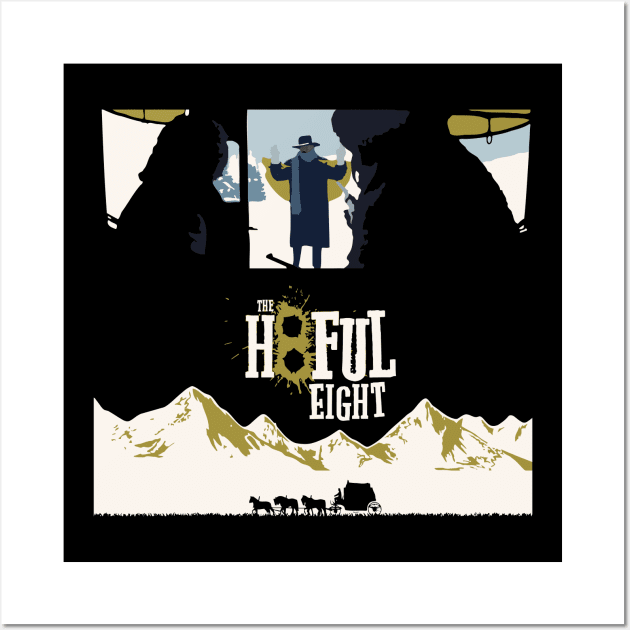 The Hateful Eight Wall Art by Grayson888